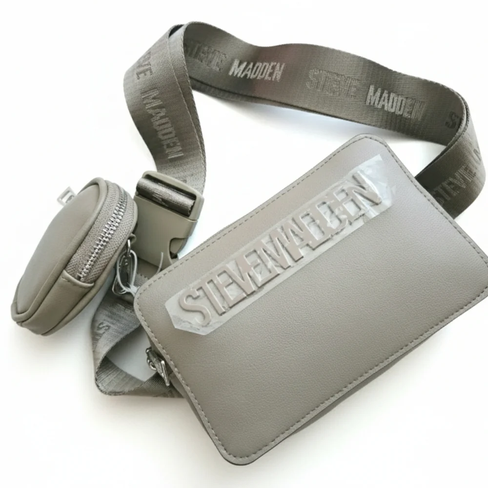 LOW START!! Steve Madden Gray Crossbody - Picture 1 of 1